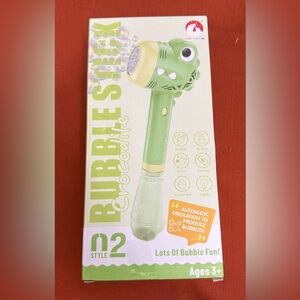 Dinosaur Bubble Stick - Green